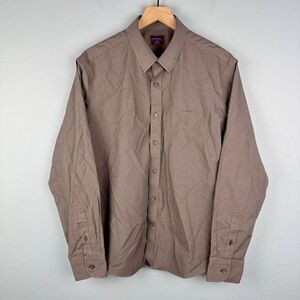 UNTUCKit Mens Pio Cesare Gray WF Cotton Button Up Shirt Size Large L‎